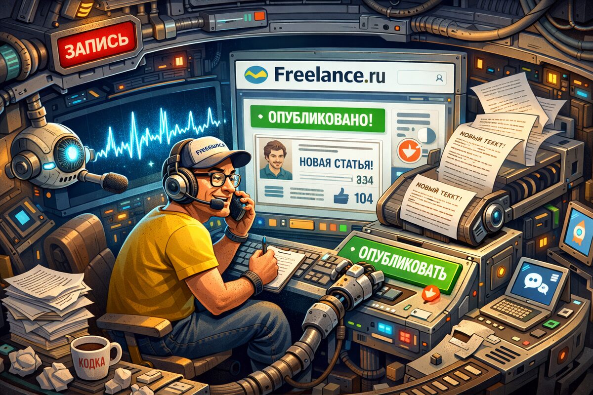 На Freelance.ru появился голосовой помощник для создания конкурсов и оформления портфолио