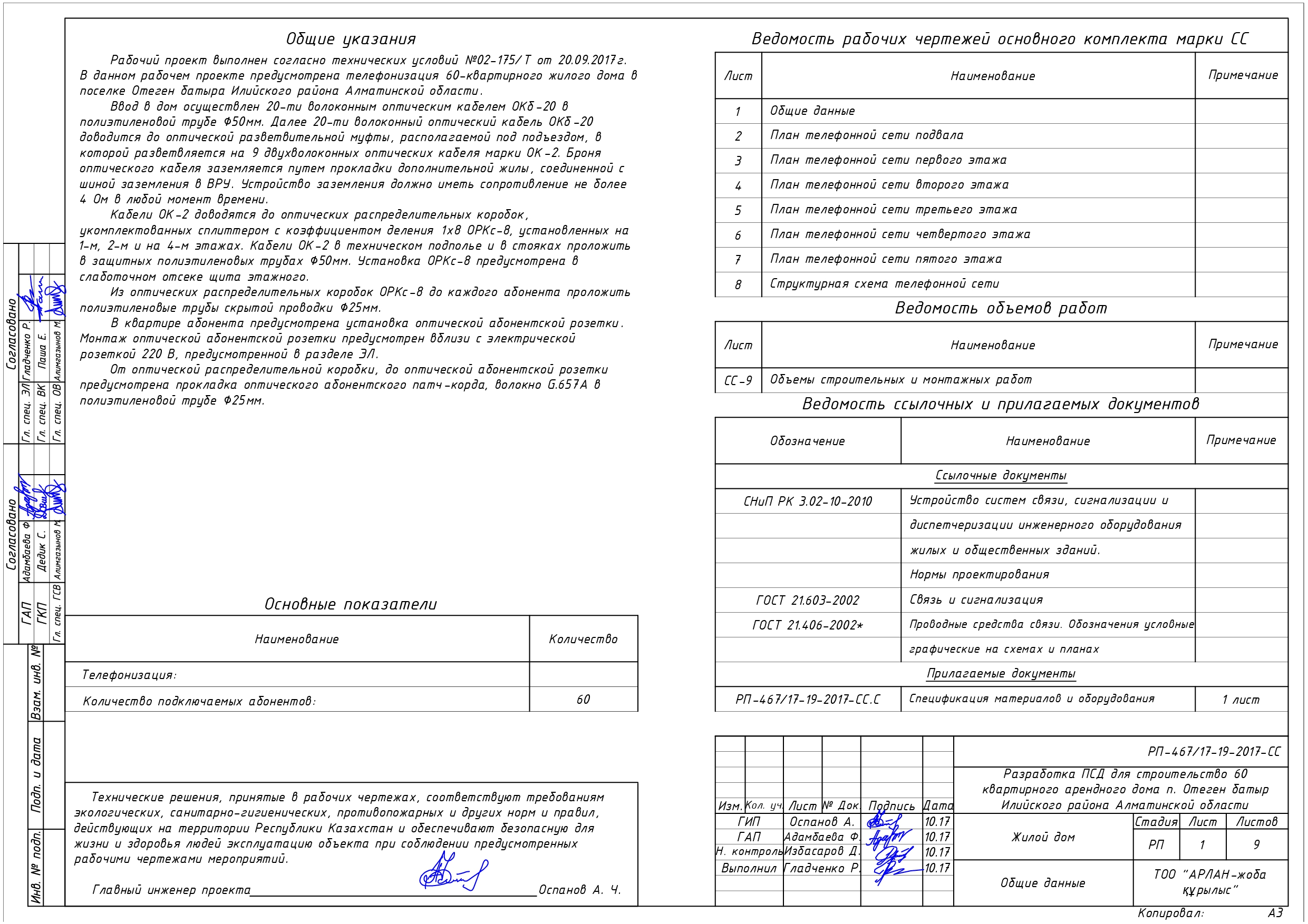 Проект телефонизации для 60 квартирного жилого дома - Фрилансер Роман  Гладченко RomanGV - Портфолио - Работа #3641786