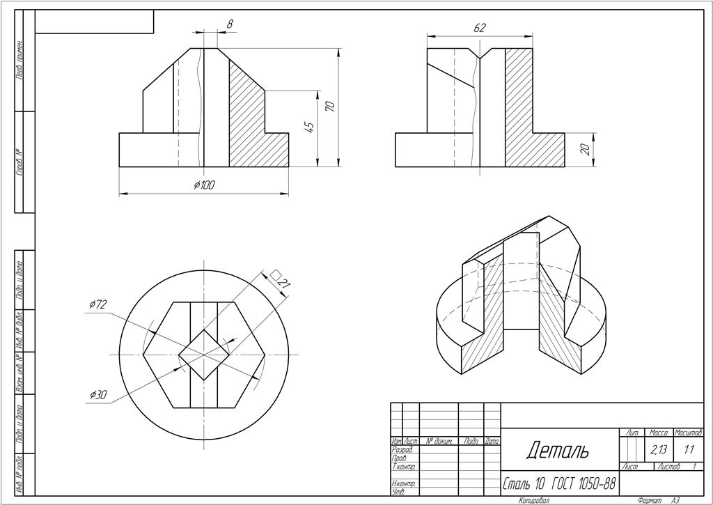 Autocad готовые чертежи