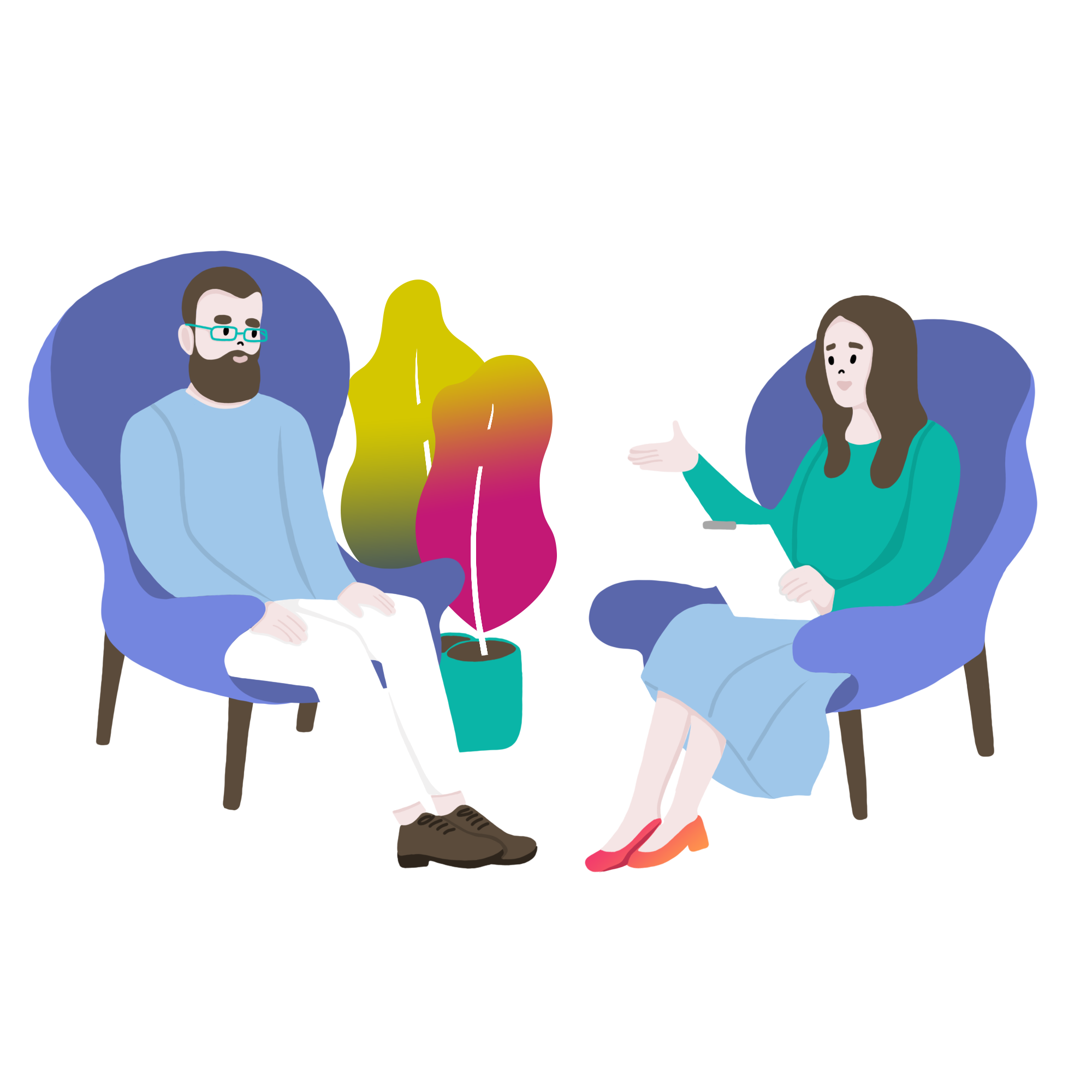 Психолог и пациент новые правки (дерево 1 туфли 1 ноги) зеленые 