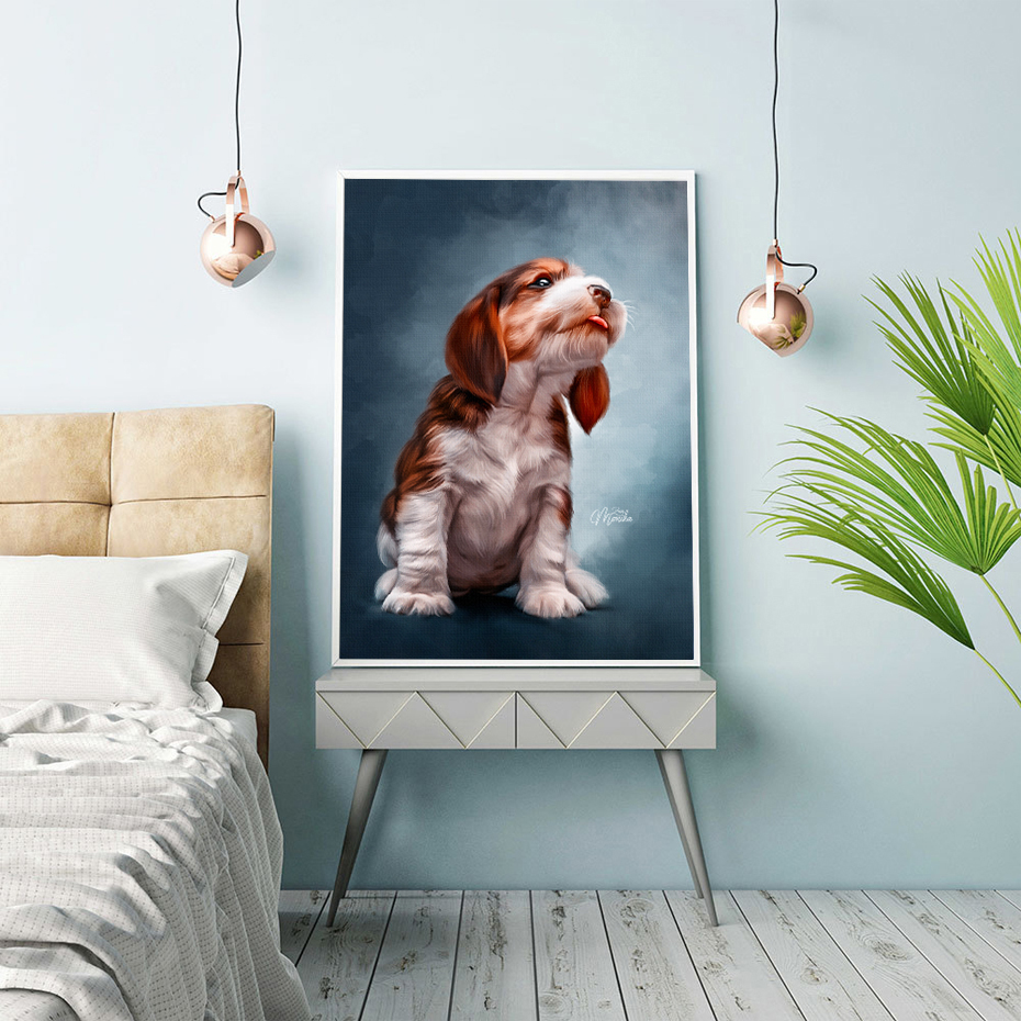 Beagle puppy (Digital Dog) в интерьере.jpg