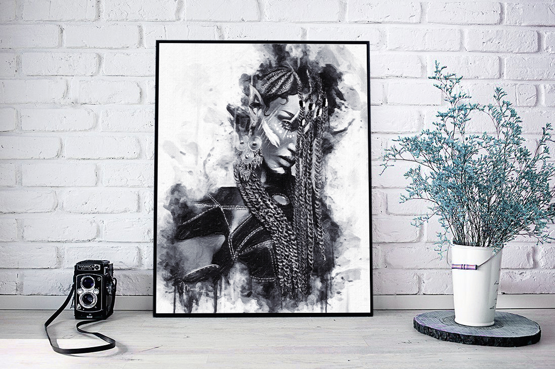 Amour (art) в интерьере.jpg