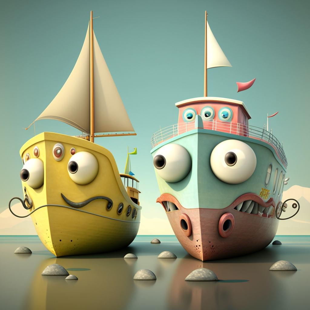 alfret14_cartoon_boats_with_2D_eyes_light_colors_c14dc0e2-92ca-4