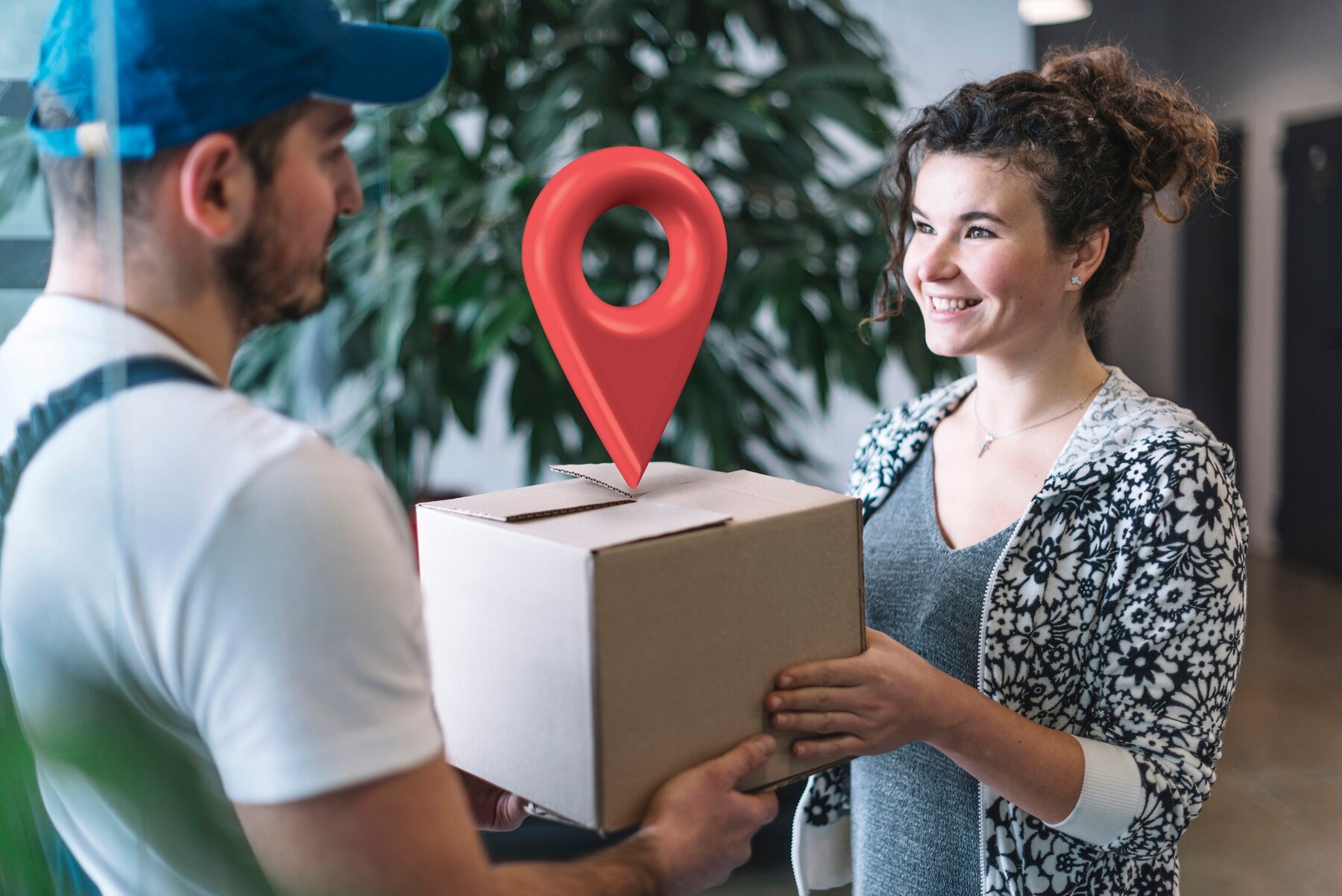 side-view-people-holding-box-with-location-symbol_23-2149764152.