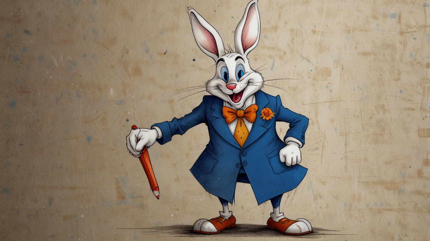 Leonardo_Lightning_XL_2D_animation_of_Roger_Rabbit_in_white_an_3