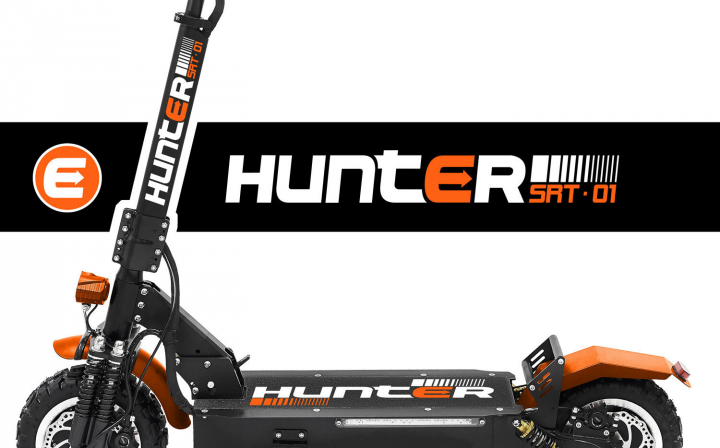 HUNTER. Брендирование для электросамоката