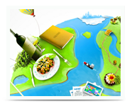 Сайт-каталог для ресторана "Глобус" г.Омск