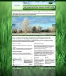 Макет сайта по озеленению