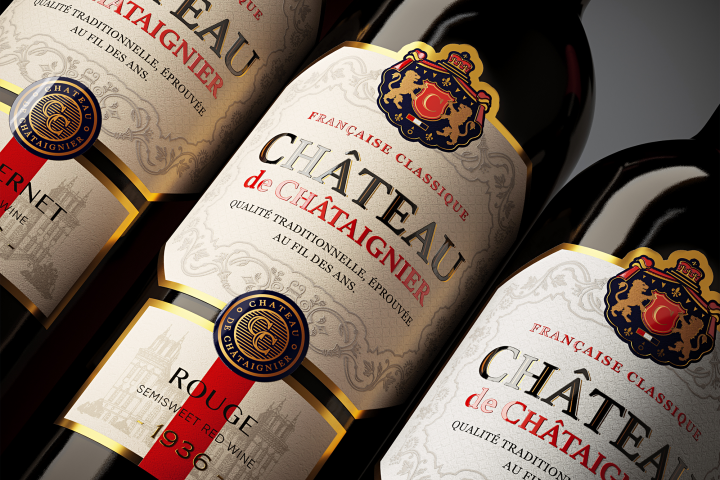 CHATEAU DE CHATAIGNIER | LABEL DESIGN