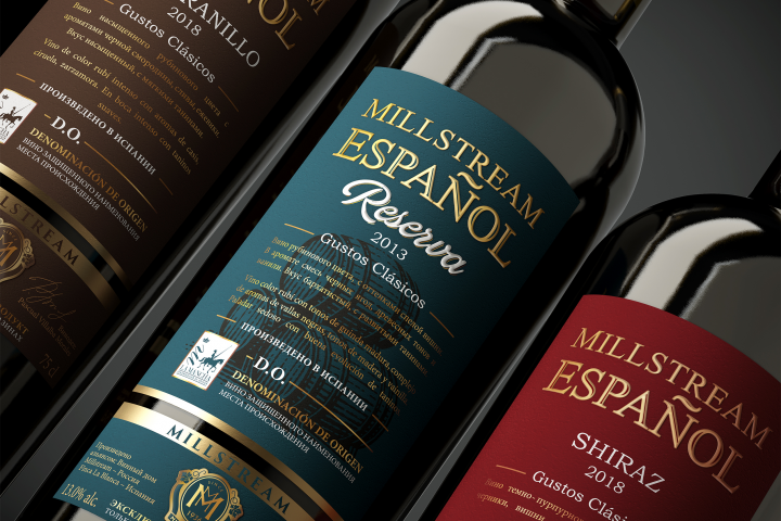 MILLSTREAM ESPANOL | LABEL DESIGN