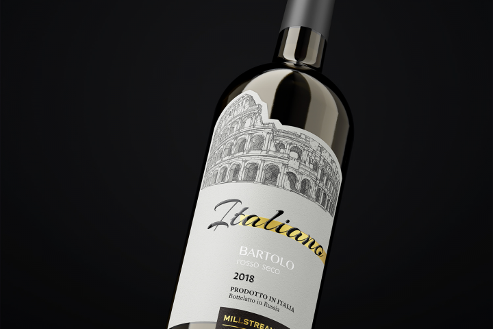 ITALIANO WINE | LABEL DESIGN