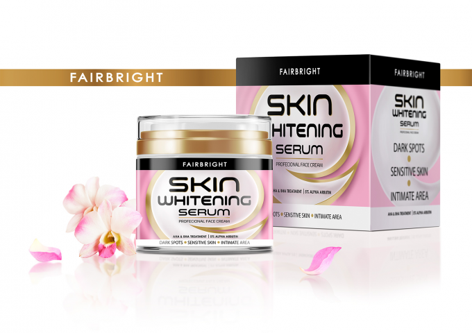 Skin whitening serum