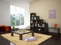 моделинг и визуализация мебели в интерьере