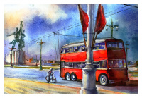 Старый троллейбус