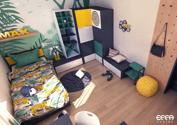 Детская комната для мальчика.