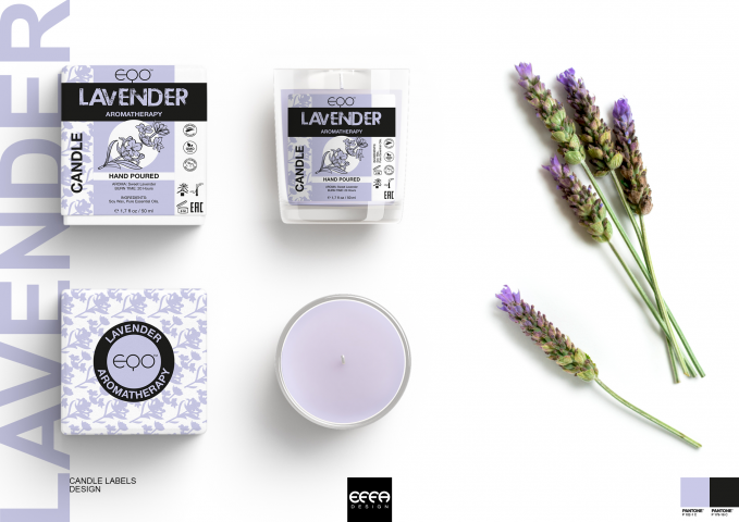 EQO Lavender candle