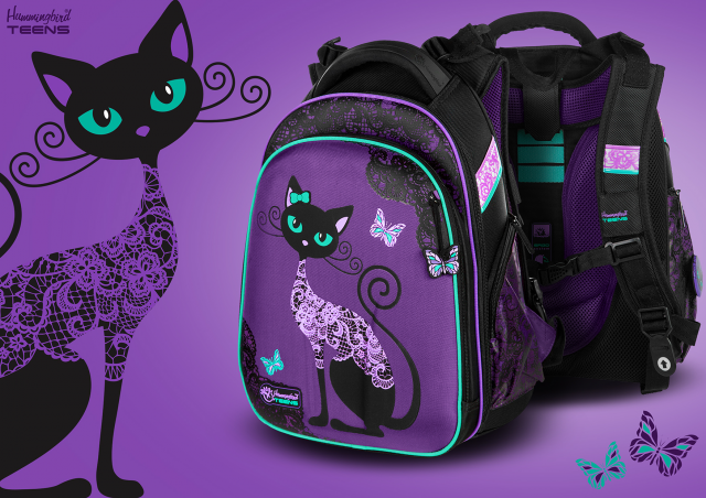 Black Cat Backpack