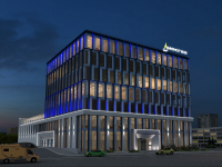 административное здание проект подсветки