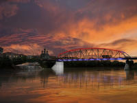 Мост через р.Сылва проект подсветки