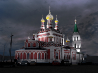 подсветка церкви