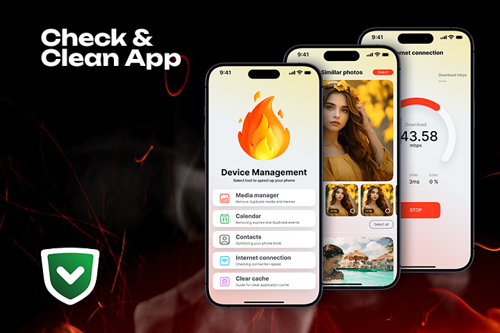 iOS Check up & Clean App