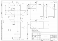 Кронштейн тонколистовой (лазерная резка, гибка)