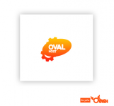 Логотип Oval Host (хостинговая компания)