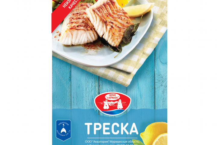 Дизайн  трески.