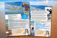 Листовка для туроператора, Израиль, 2013