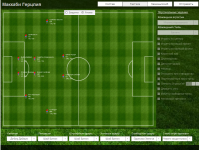 Составление заявки на матч для игры типа футбольный менеджер