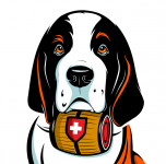 Saintbernard dog character