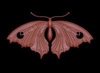 Барельеф "Бабочка" под ЧПУ