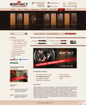 Корпоративный сайт с интернет-магазином (стальные двери)