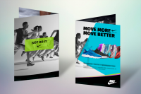 Дизайн гарантийного талона Nike
