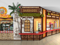 Фасадная часть кафе