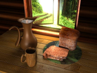 Утро в деревне