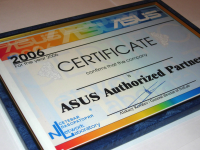 Сертификат ASUS