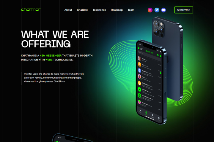 Верстка лендинга с анимацией для стартапа