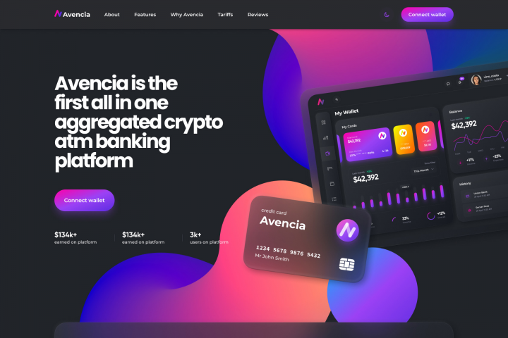 Очень большой и сложный лендинг для Финтеха