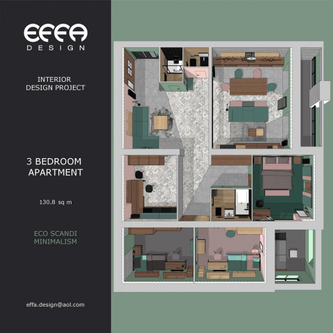 3-bedroom apartment