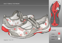 Daily female footwear