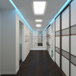 коридор. 3-х комн. квартира. вид 2