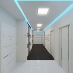 коридор. 3-х комн. квартира. вид 1