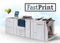Дизайн лендинга полиграфии "FastPrint"