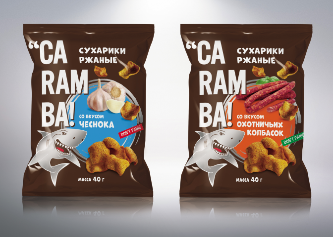 Дизайн упаковки сухариков