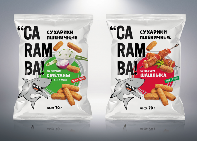 Дизайн упаковки сухариков