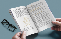 Верстка и иллюстрации книги "Интерпритация наследия"