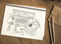 Иллюстрация для сайта ntdesign.na.by