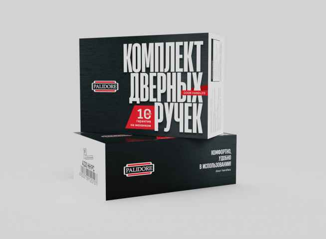 Упаковка дверные ручки
