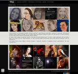 Сайт-визитки фотографа и художника